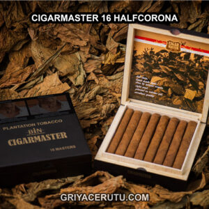 CIGARMASTER 16 SQUARE HALF CORONA