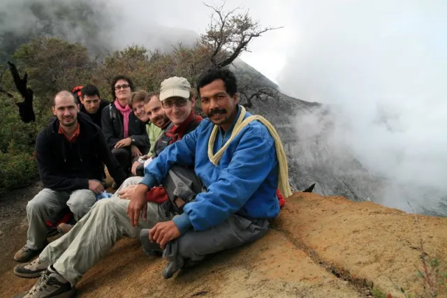 Imam Took Us on Top of Kawah Ijen
