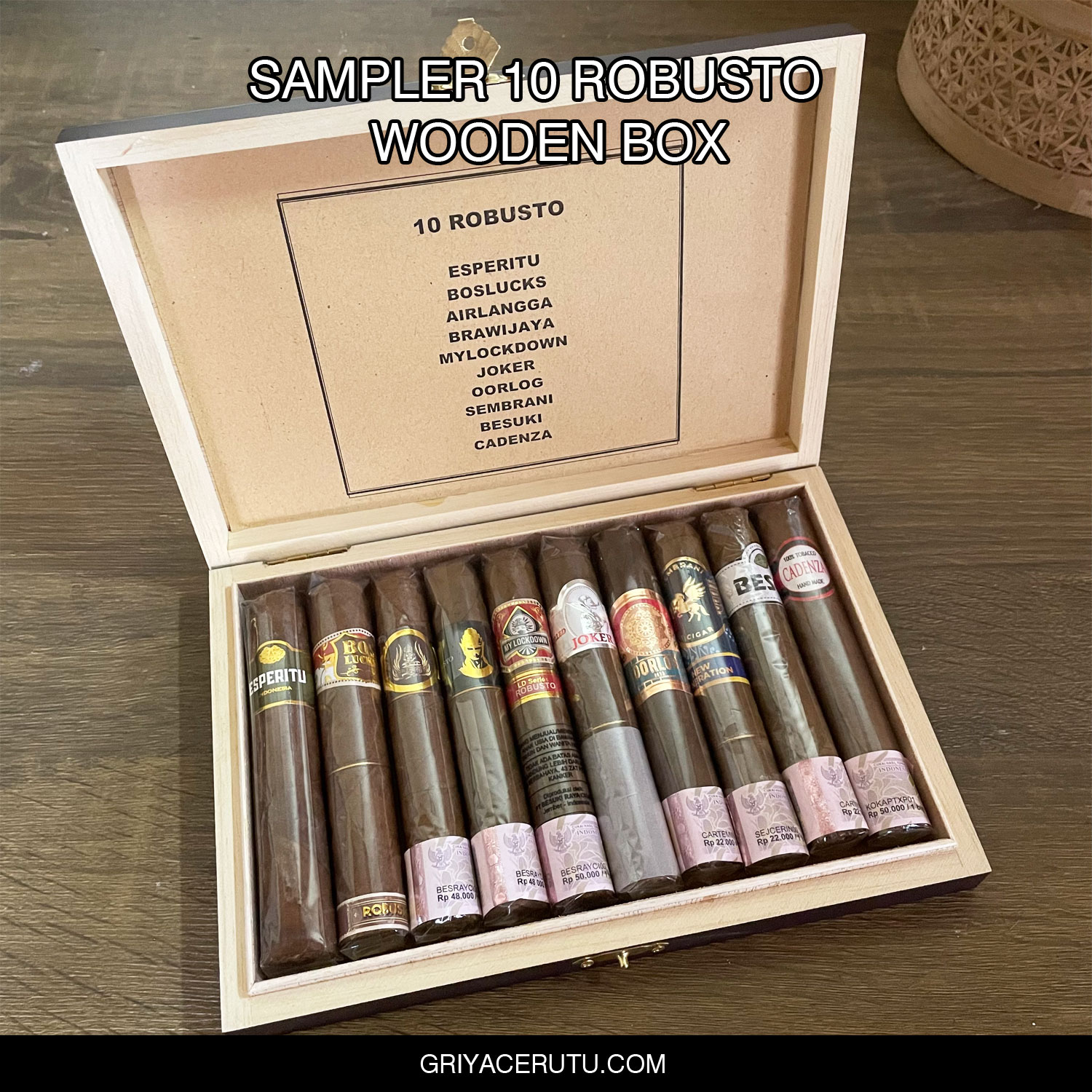 SAMPLER 10 ROBUSTO
