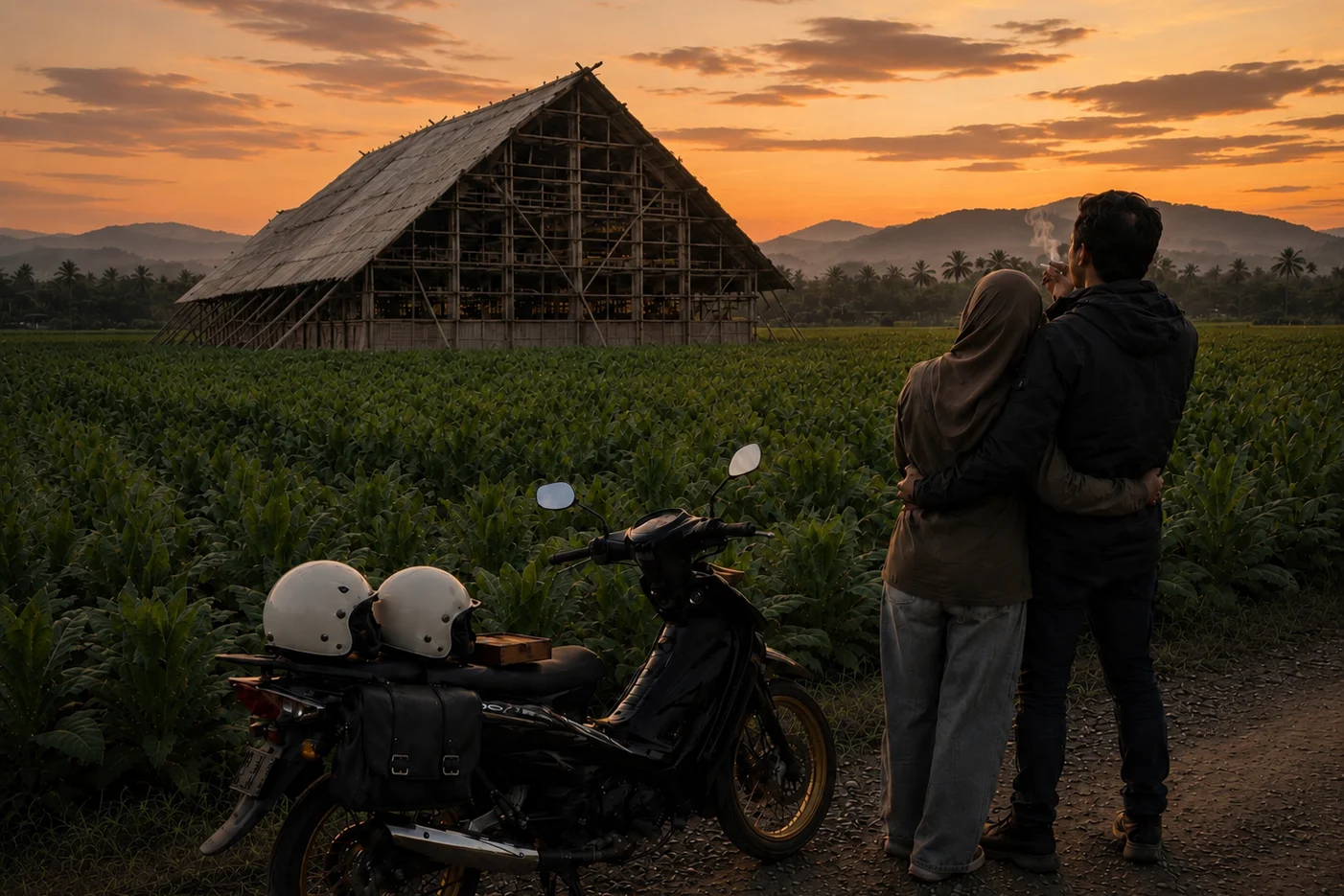 Berkendara Motor, Cerutu, dan Cara Menikmati Perjalanan