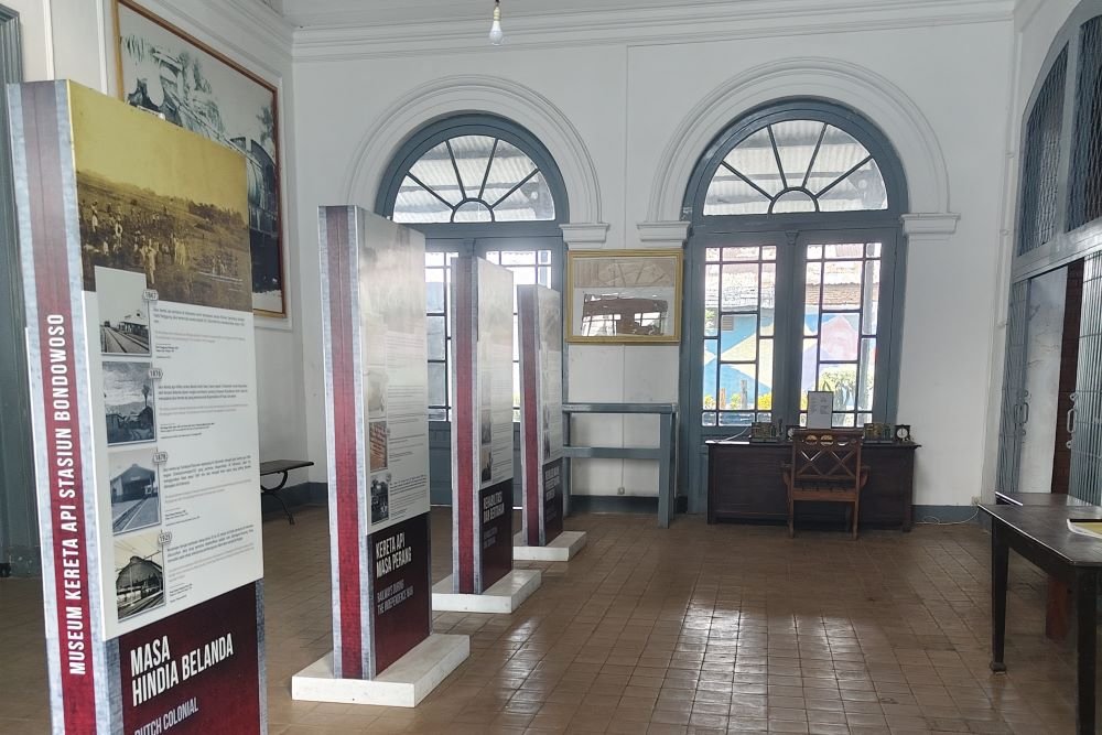 Inside the museum